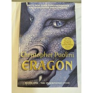Eragon Christopher Paolini Inheritance Cycle Book 1 Trade Paperback Fantasy